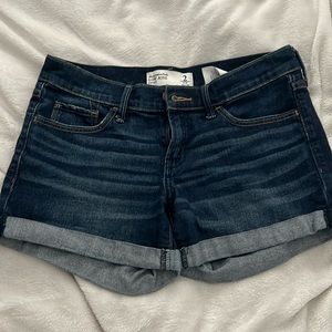 abercrombie low rise shorts